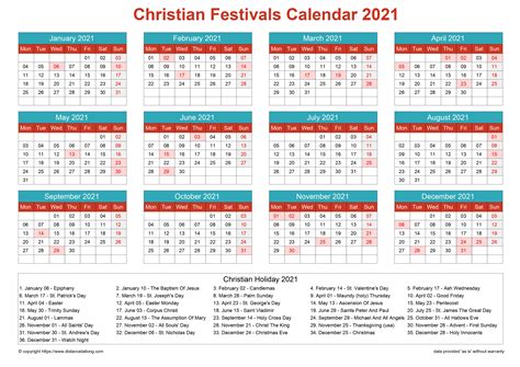 Christian calendar.